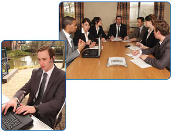 Meeting with remote worker